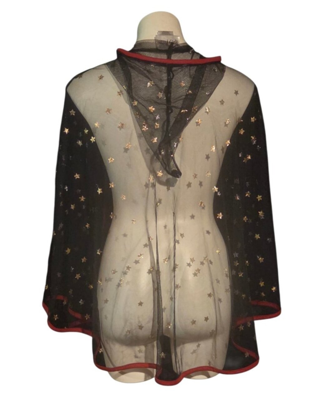 Girls' Harry Potter Long Sleeve Nightgown Invisibility Cloak Cape Size M 7-8 - Picture 6 of 9